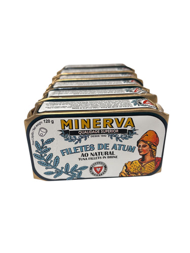 Minerva Tuna Fillets in Brine - 6 Pack